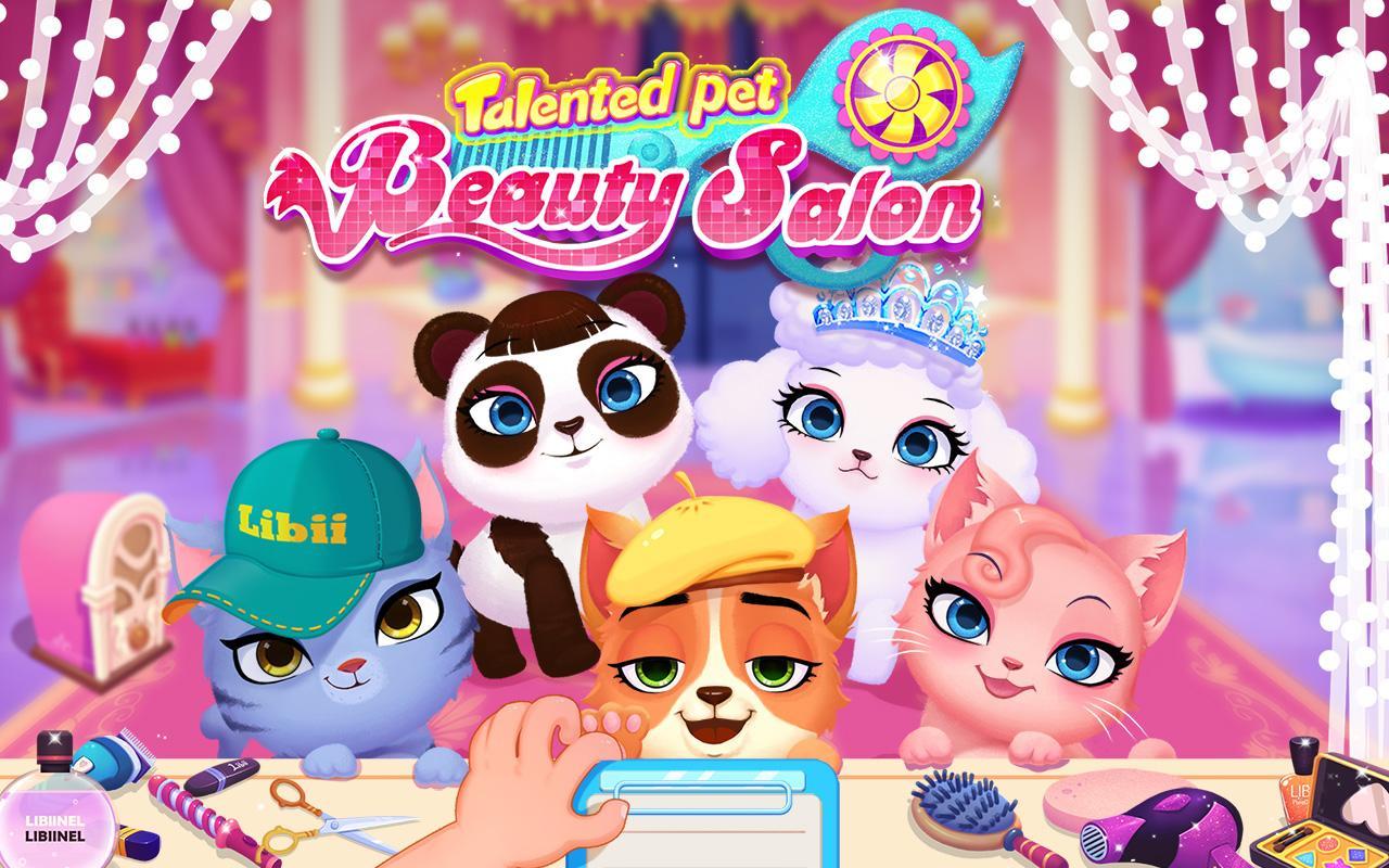 Talented Pet Beauty Salon Game Screenshot