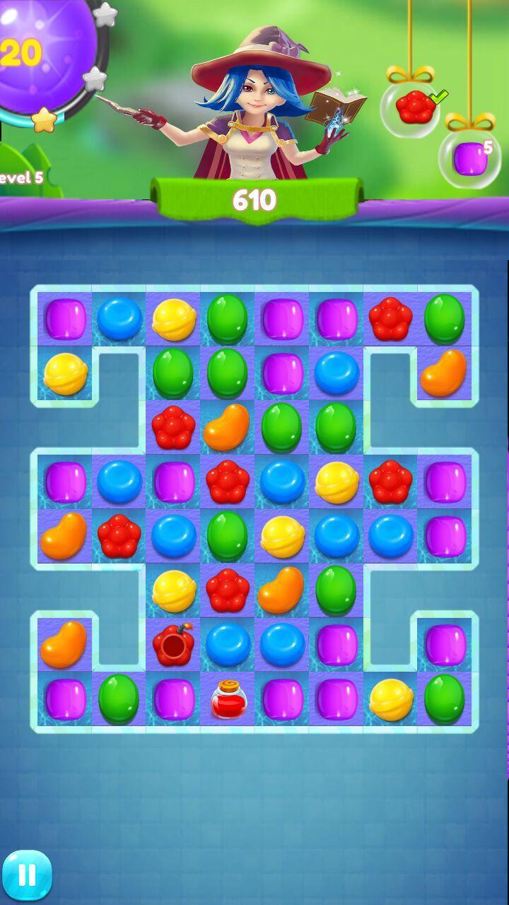 Cuplikan Layar Game Cookie Blast 3