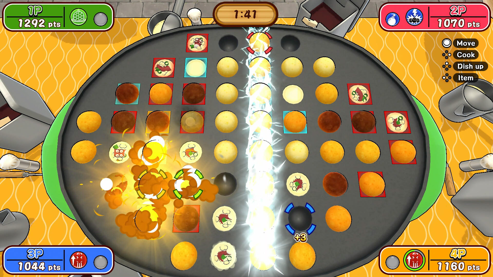 Super Takoyaki Battle Game Screenshot