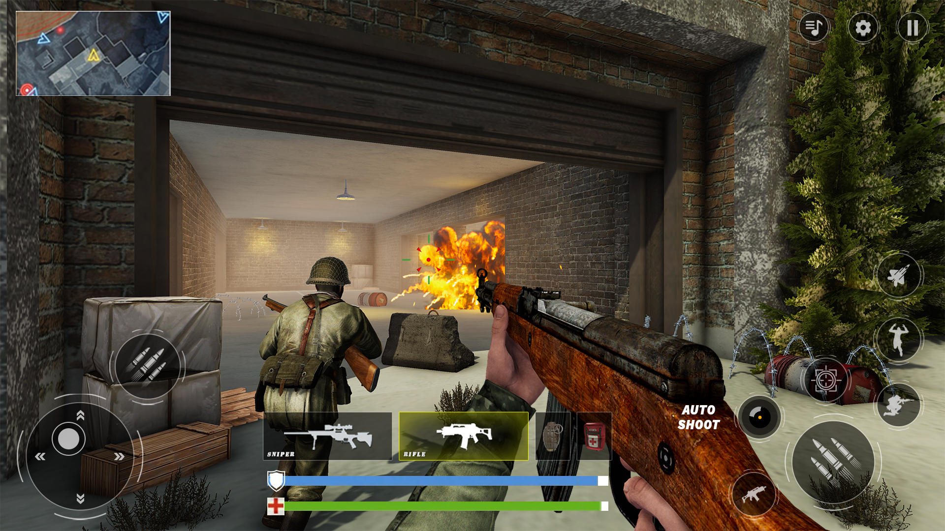 War Sniper Mission WW2 Shooter Game Screenshot