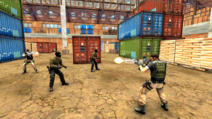 FPS Sniper Gun Military Combat Game Screenshot