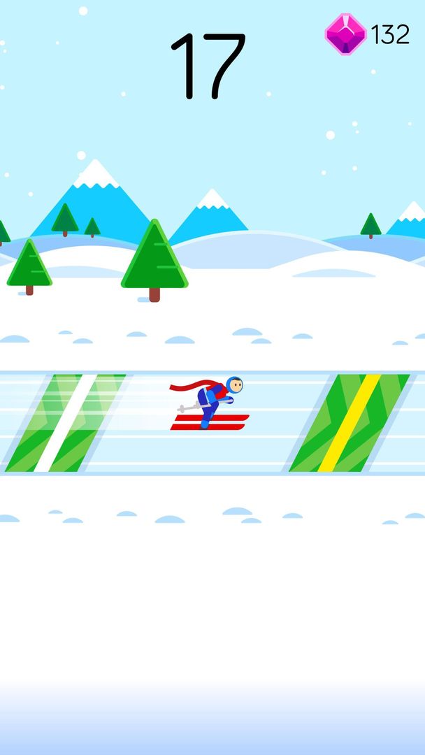 Ketchapp Winter Sports 게임 스크린 샷
