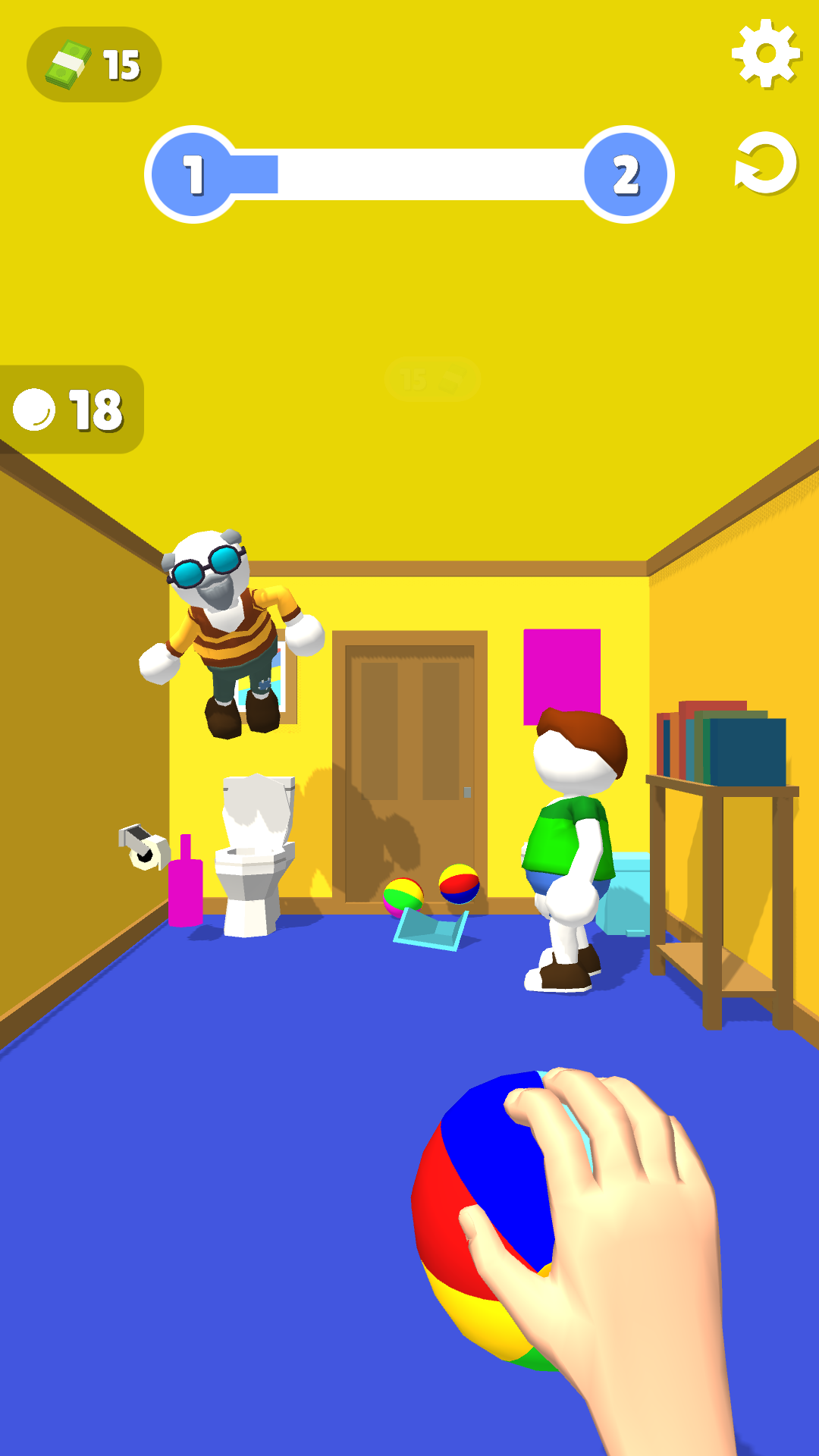 Room Hit Game Screenshot