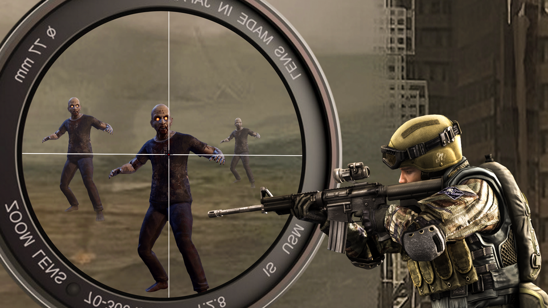 Screenshot of Dead Strike 3D: Survival Games