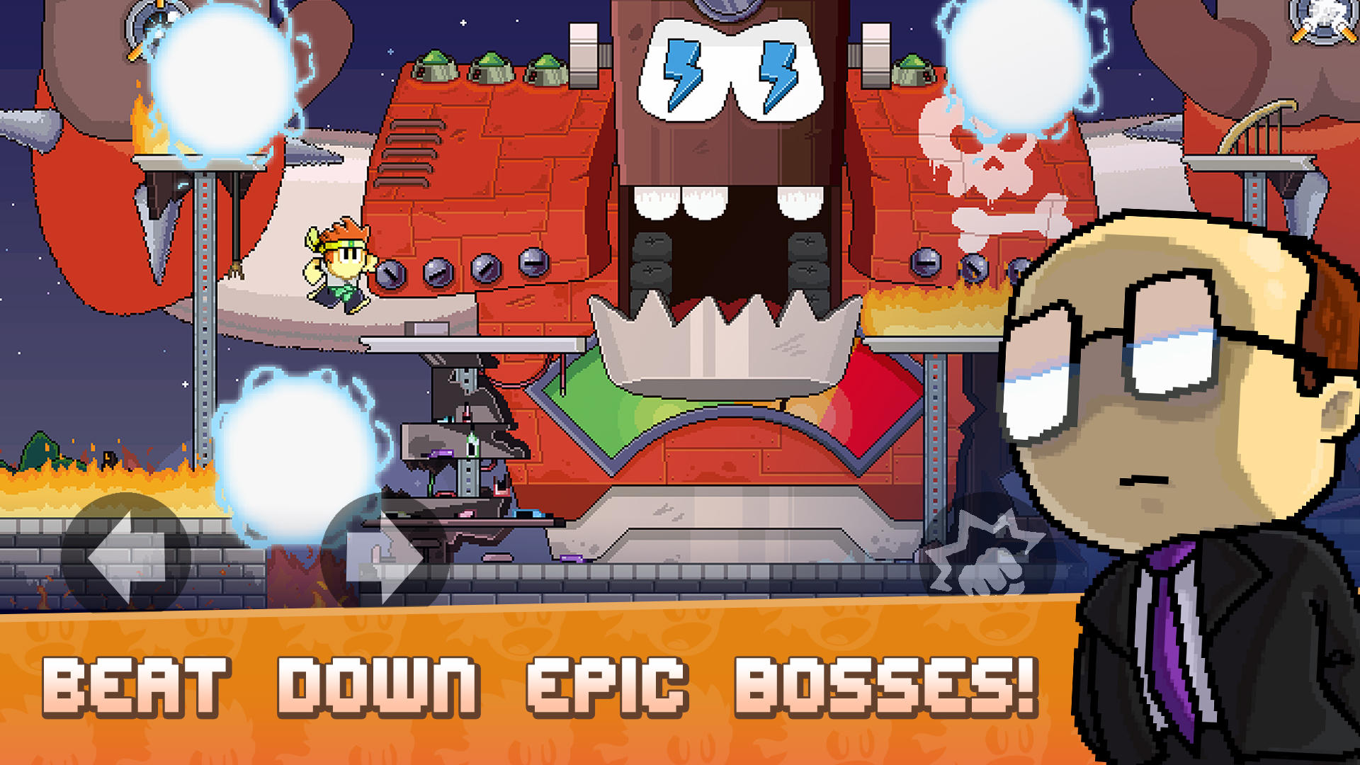 Dan the Man: Action Platformer Game Screenshot