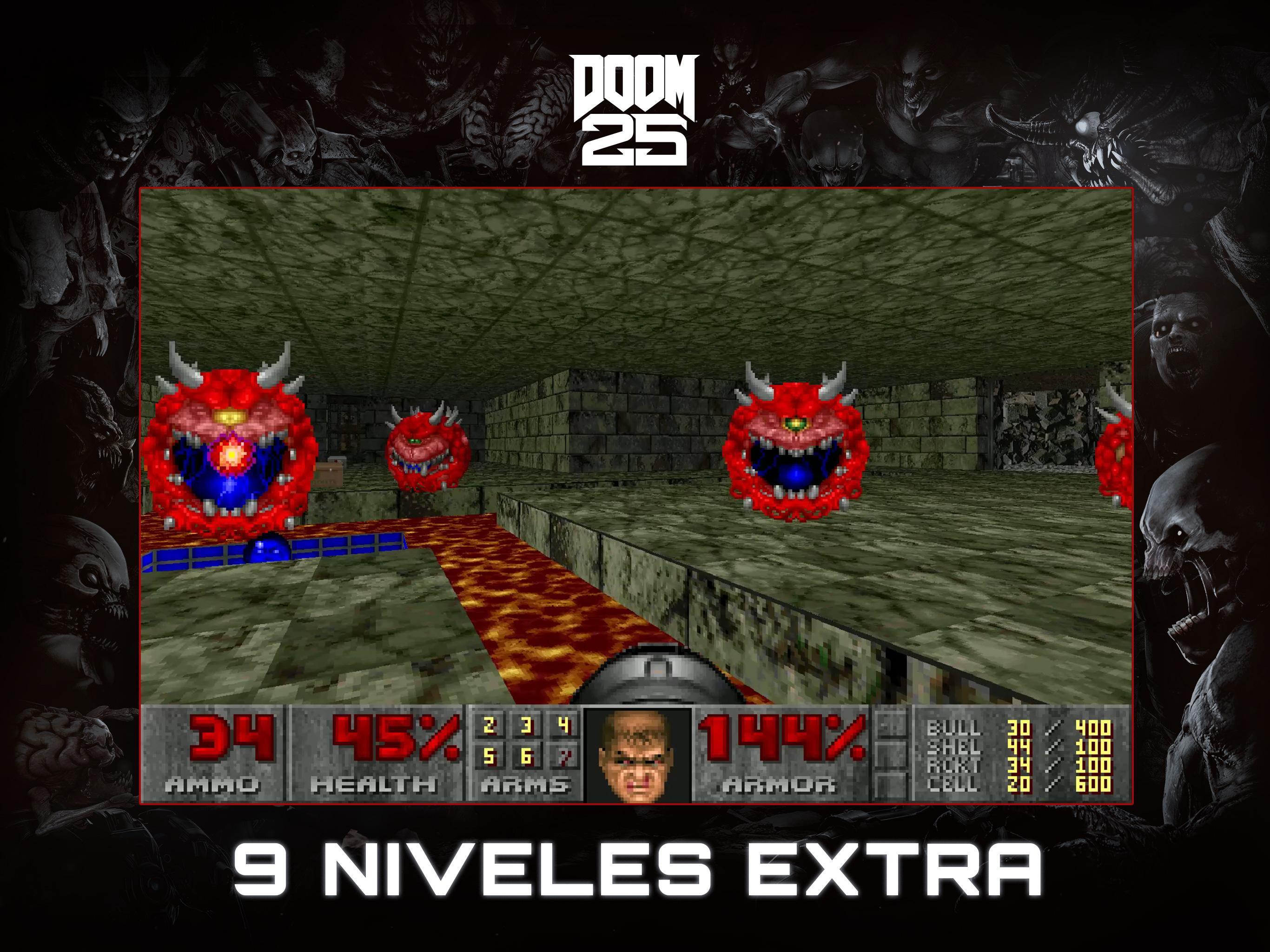 Captura de Pantalla del Juego DOOM