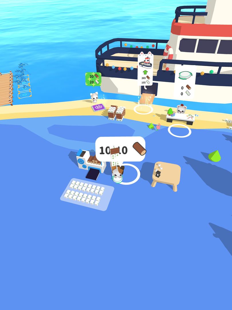 海島探險喵遊戲截圖