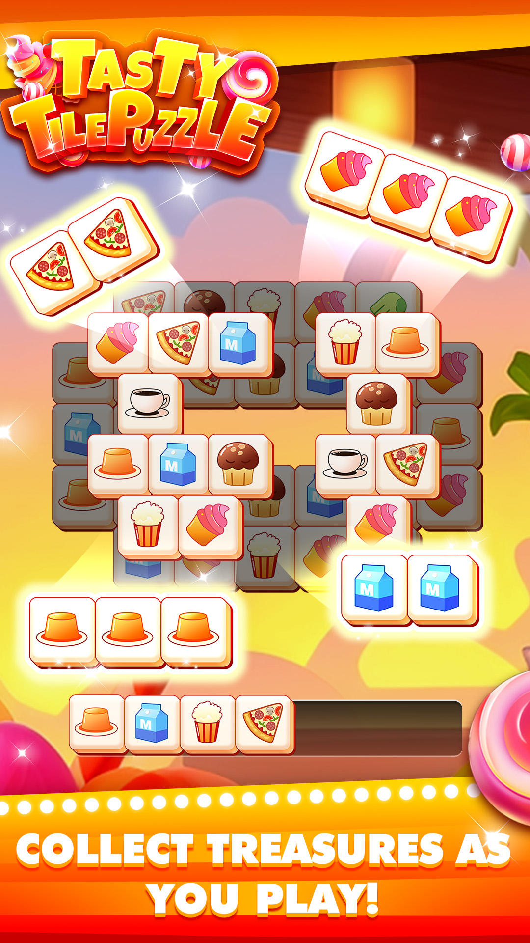 Screenshot of Tasty Tile Puzzle