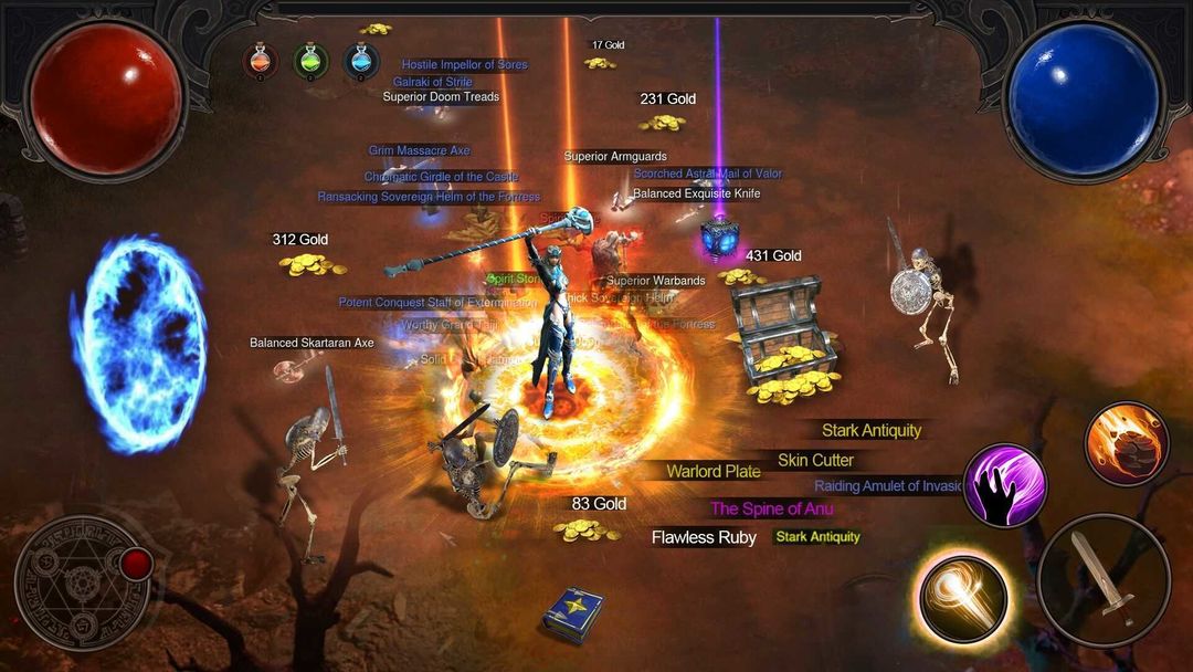 Screenshot of Path of Evil: Immortal Hunter