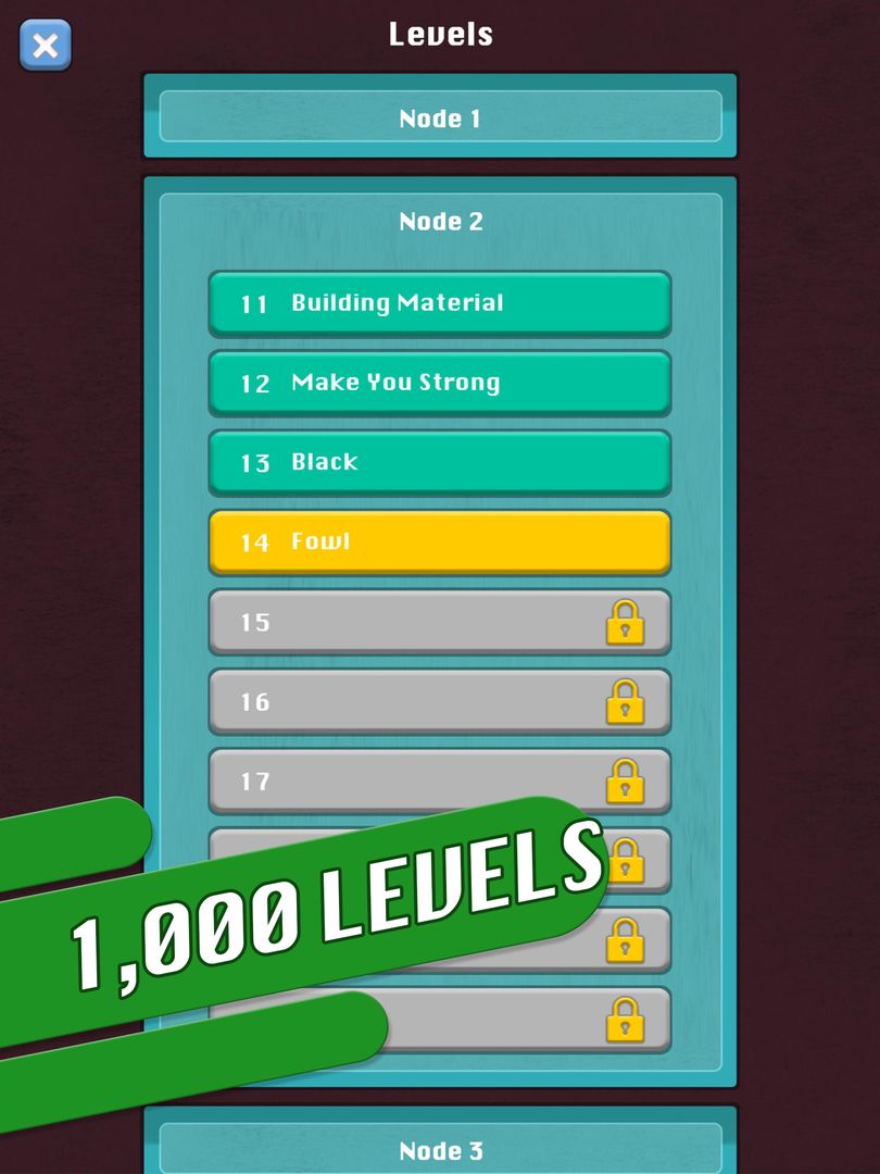 Screenshot of Word Block -2020 Puzzle and Riddle Games