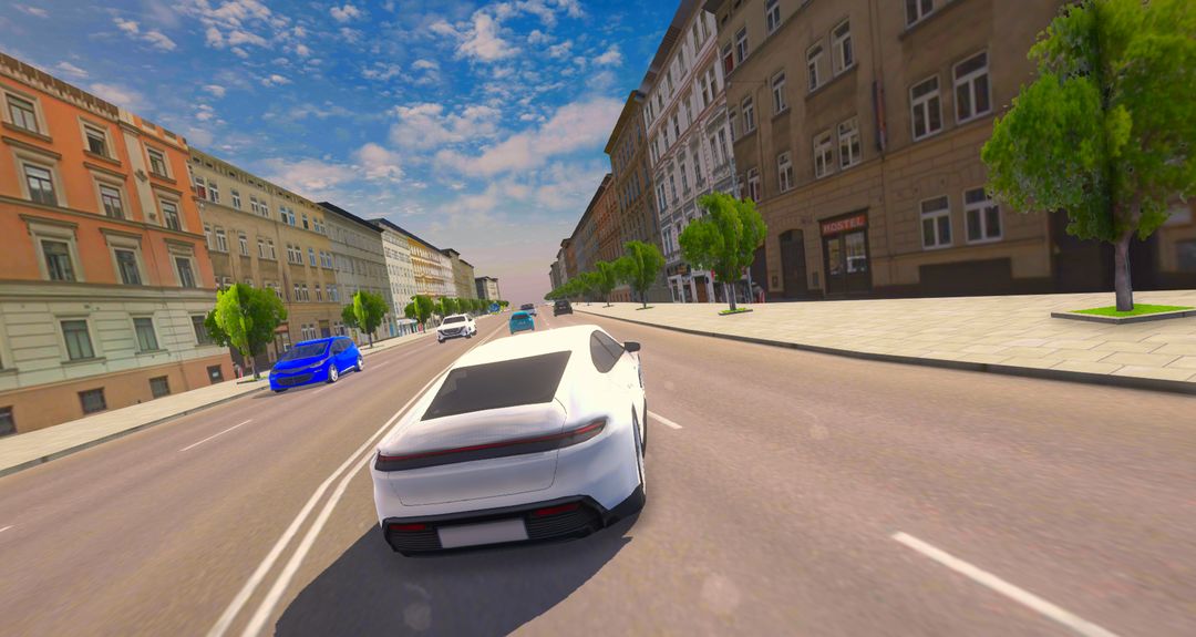 Electric Car Driving Sim Original 게임 스크린 샷