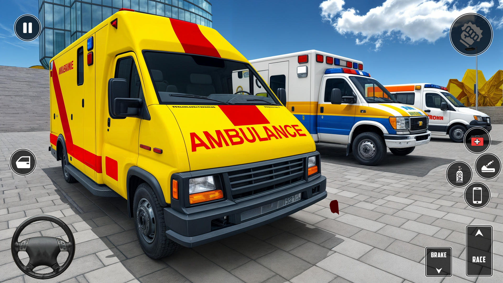 City Ambulance Doctor Games 3D Game Screenshot