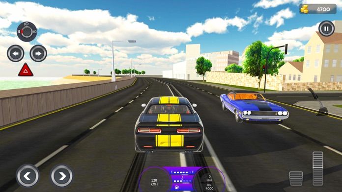 현대 도시 교통 자동차 드라이브 게임 스크린 샷