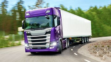 Euro Truck Driver Simulator 3D Game Screenshot