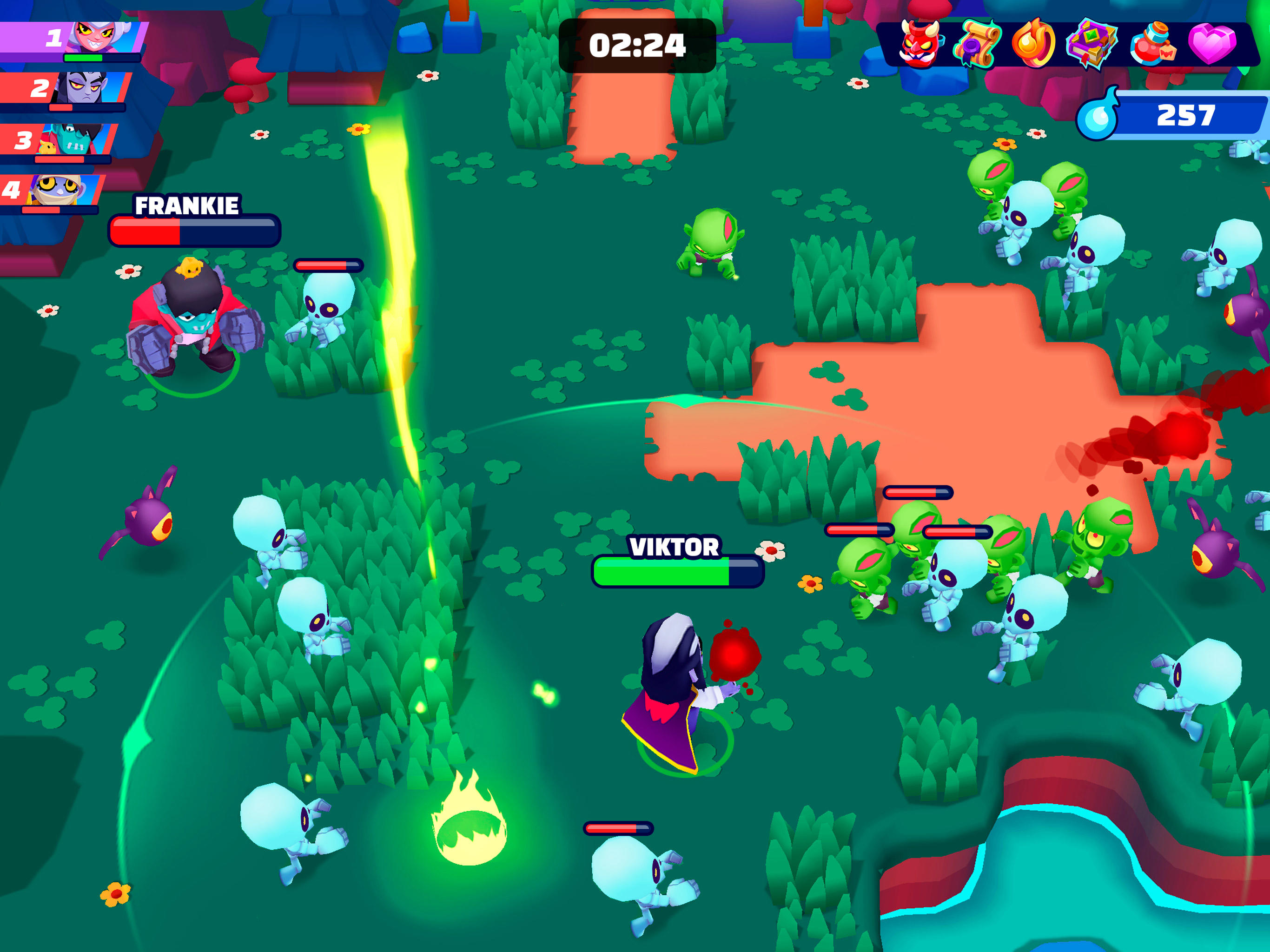 Monster Survivors - PvP Game Game Screenshot