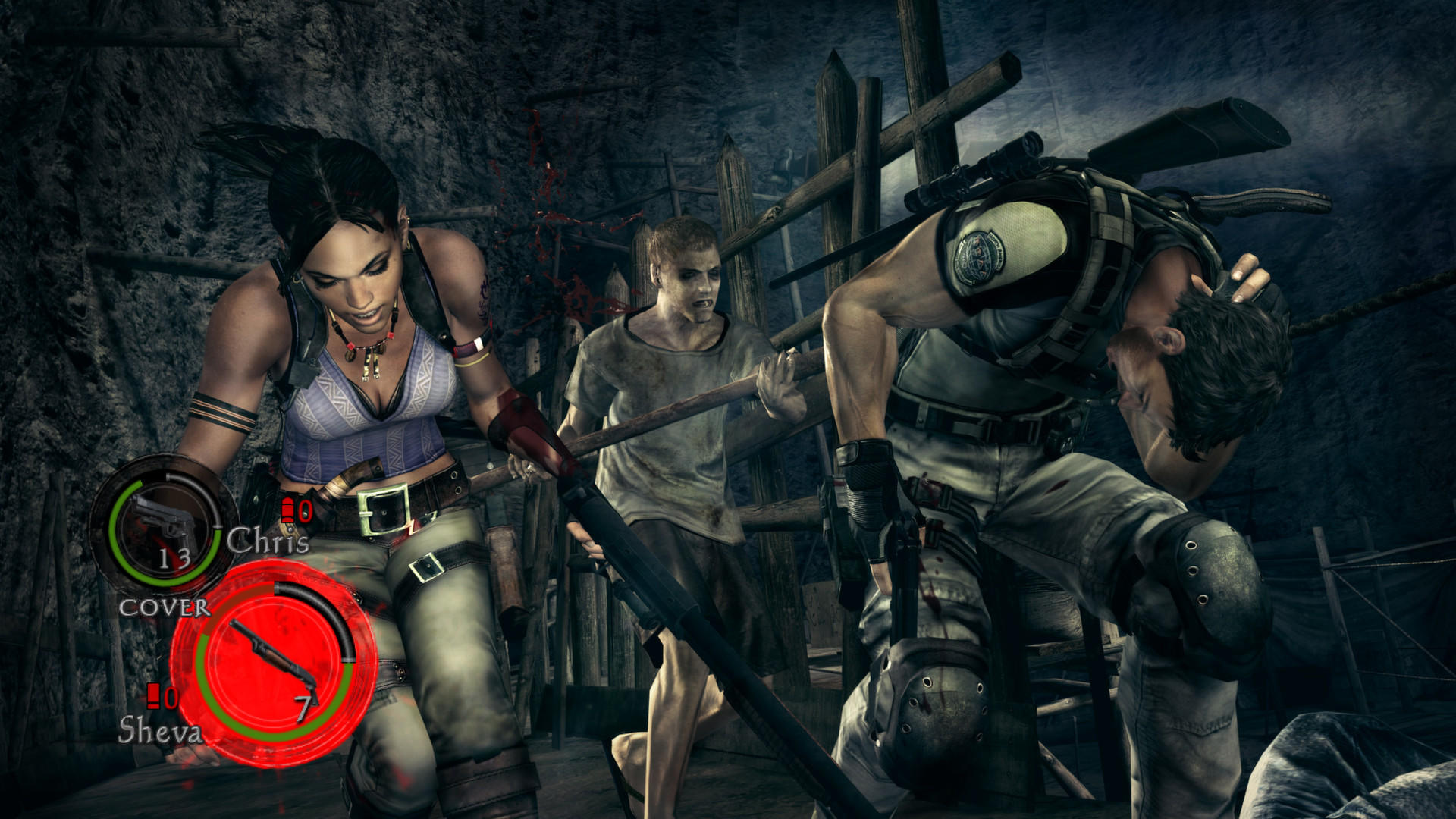 Resident Evil 5 ภาพหน้าจอเกม