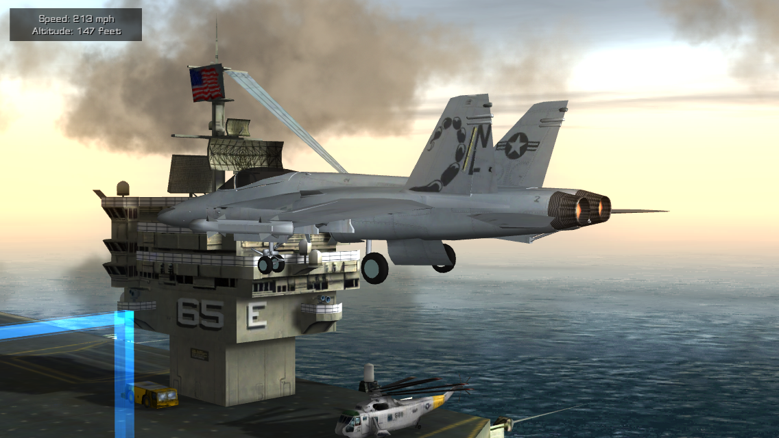 Screenshot 1 of Simulator Penerbangan Percontohan F18 