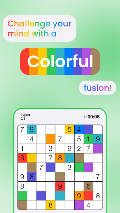 Screenshot of Sudoku: Colors & Numbers