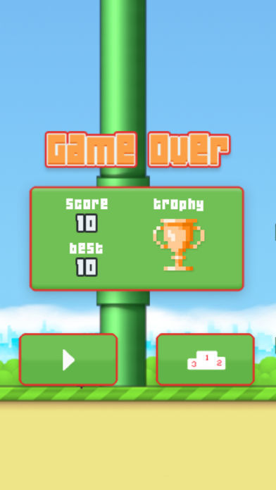 Faby Bird : The Flappy Adventure 게임 스크린 샷