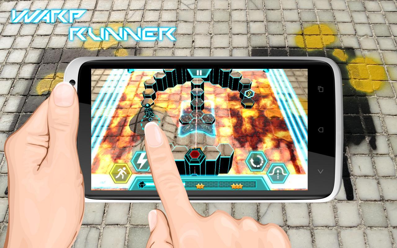 Warp Runner screenshot game