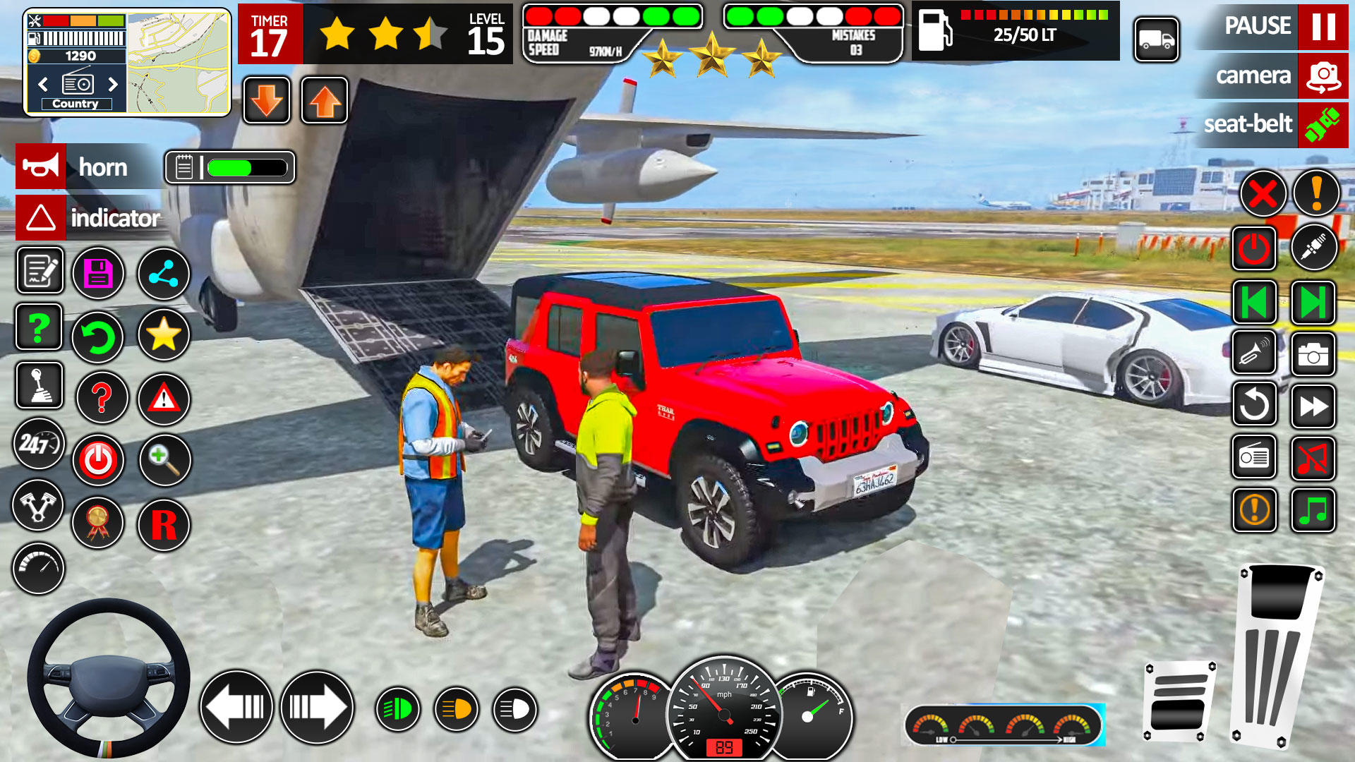SUV Jeep 4x4 Hill Jeep Game Game Screenshot