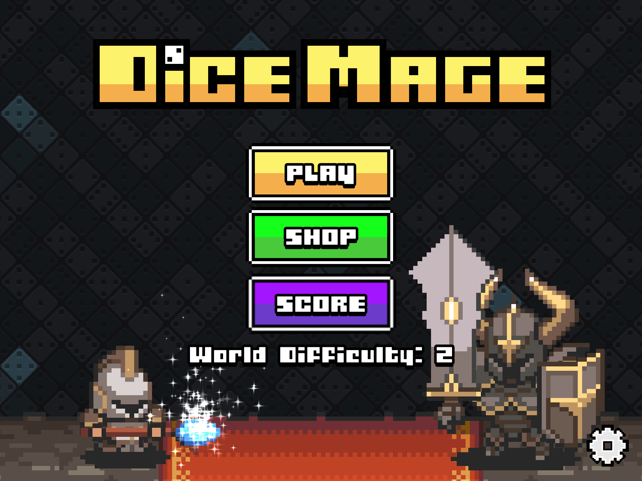 Dice Mage ゲームのスクリーンショット