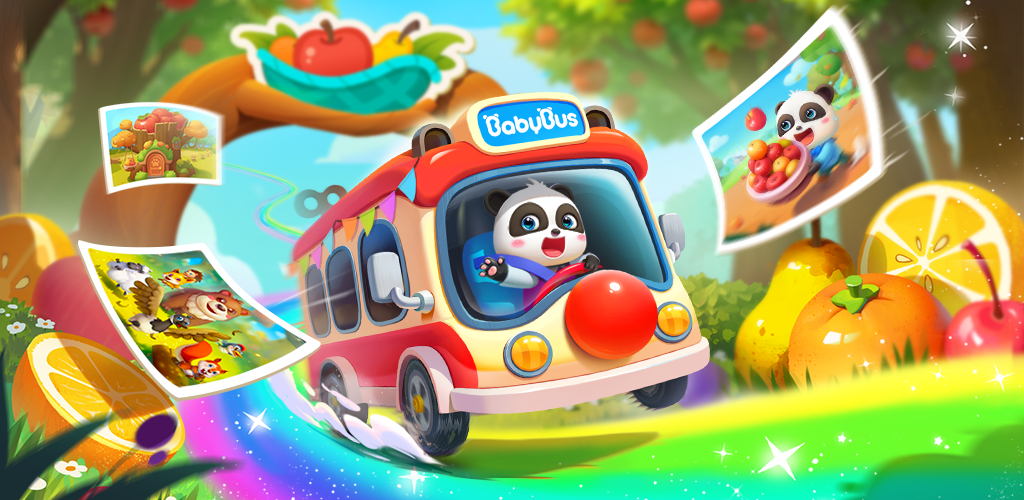 Banner of Baby Panda's School Bus 