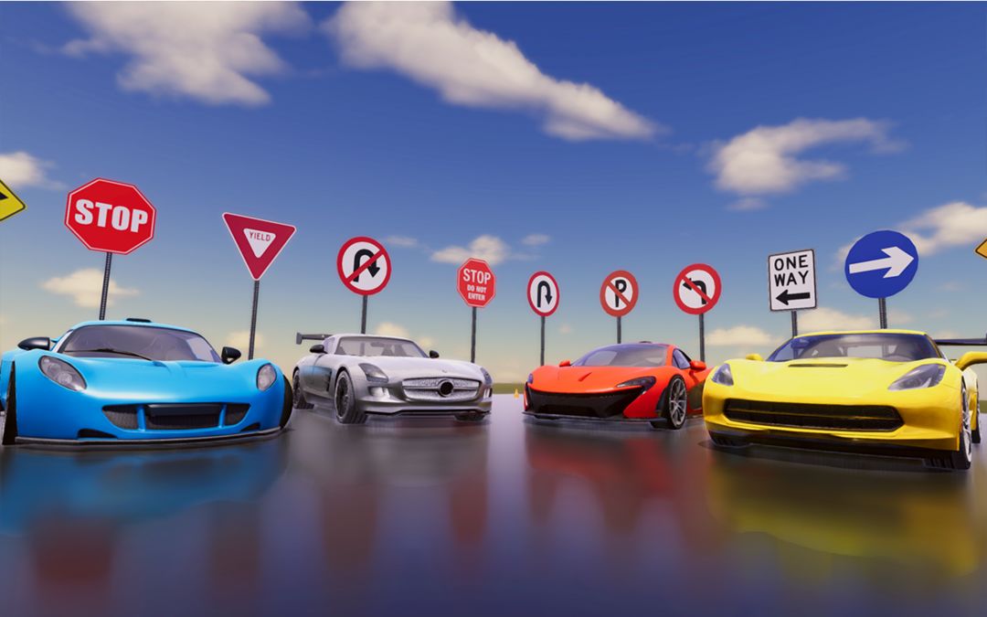 운전 학원 2019 - 자동차 운전 시뮬레이터 2 게임 스크린 샷