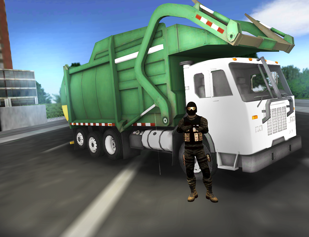 Garbage Truck Simulator 2016 Game Screenshot