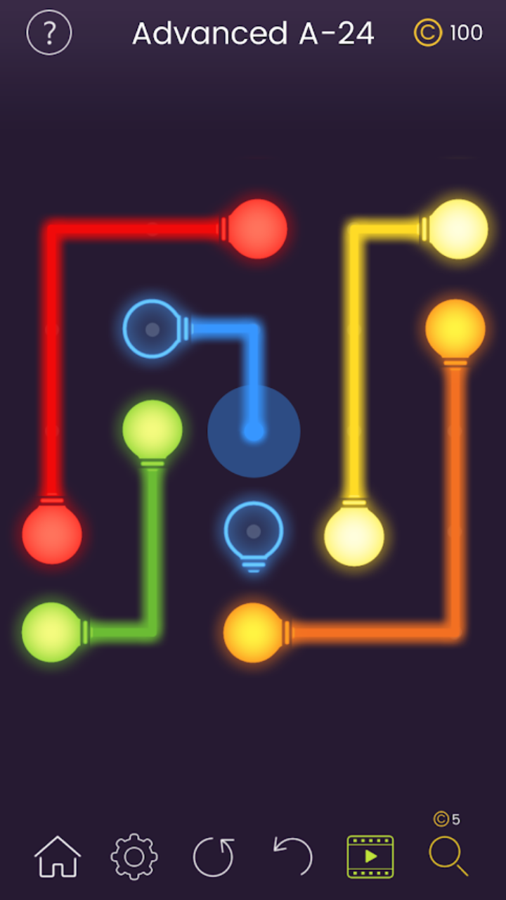Screenshot 1 of Puzzle Glow : เกมไขปริศนาสมอง 2.1.73