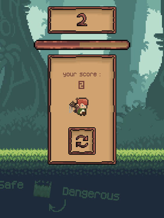 Jungle Run! Game Screenshot