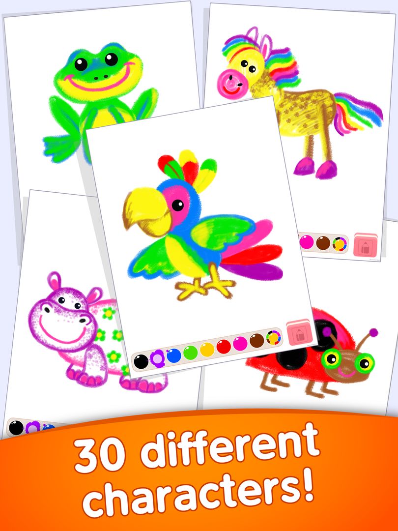 Screenshot of Bini Drawing games for kids