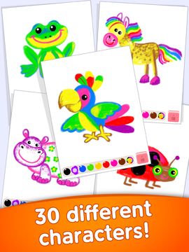 Bini Drawing games for kids Game Screenshot