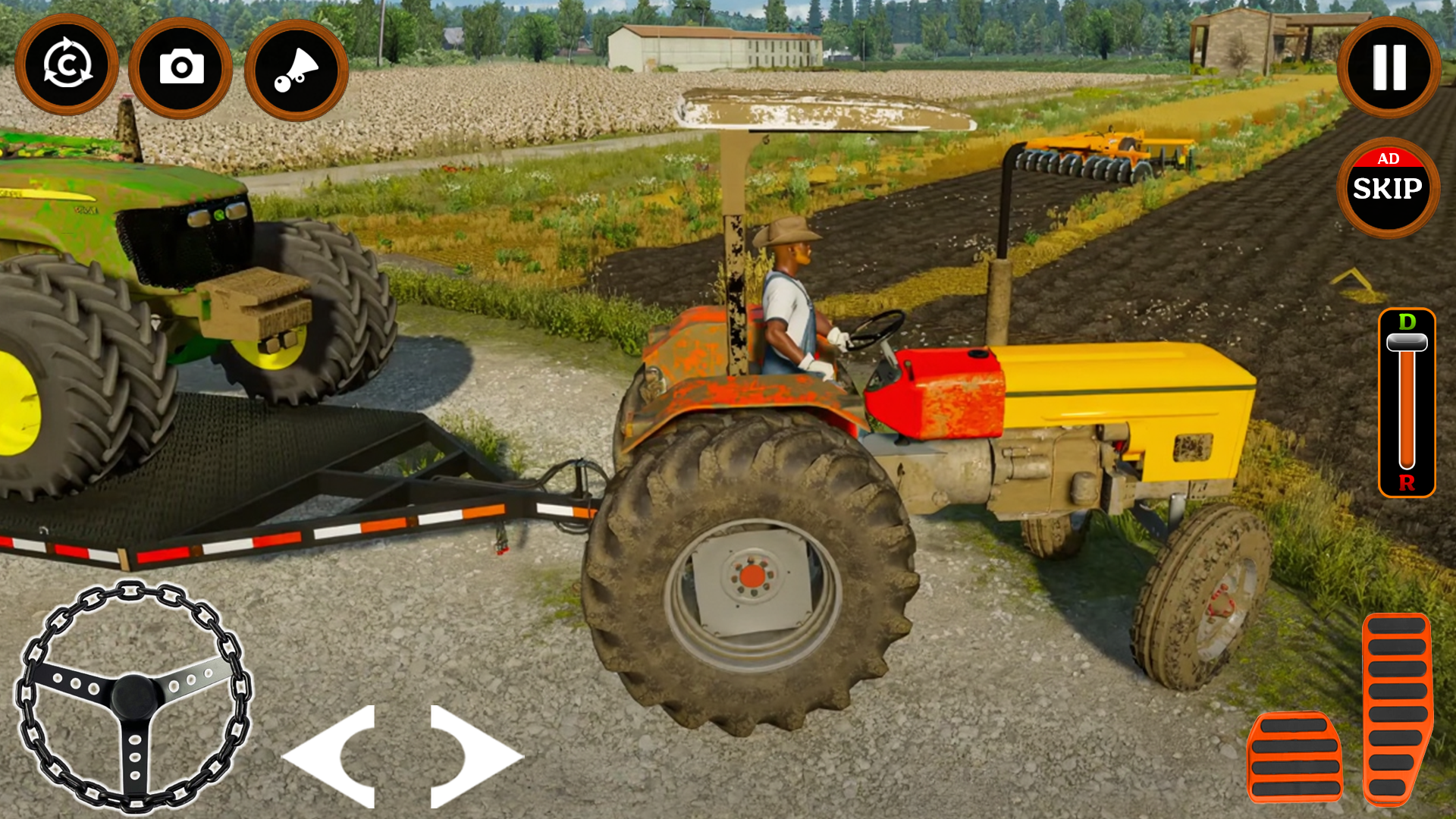 Tractor Farming 3D Simulator Game Screenshot