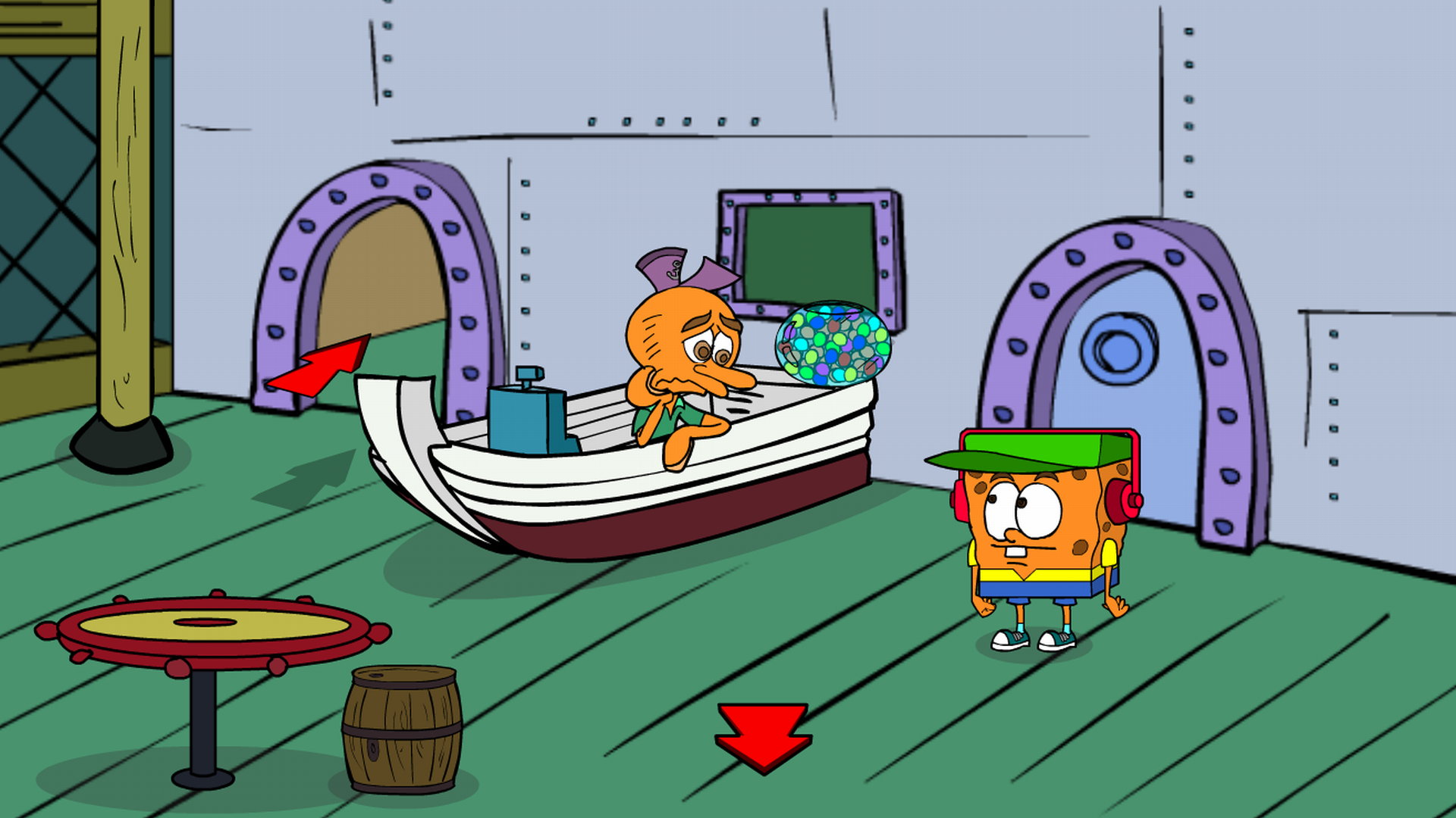 Bob Bubbles Saw Trap Game Screenshot