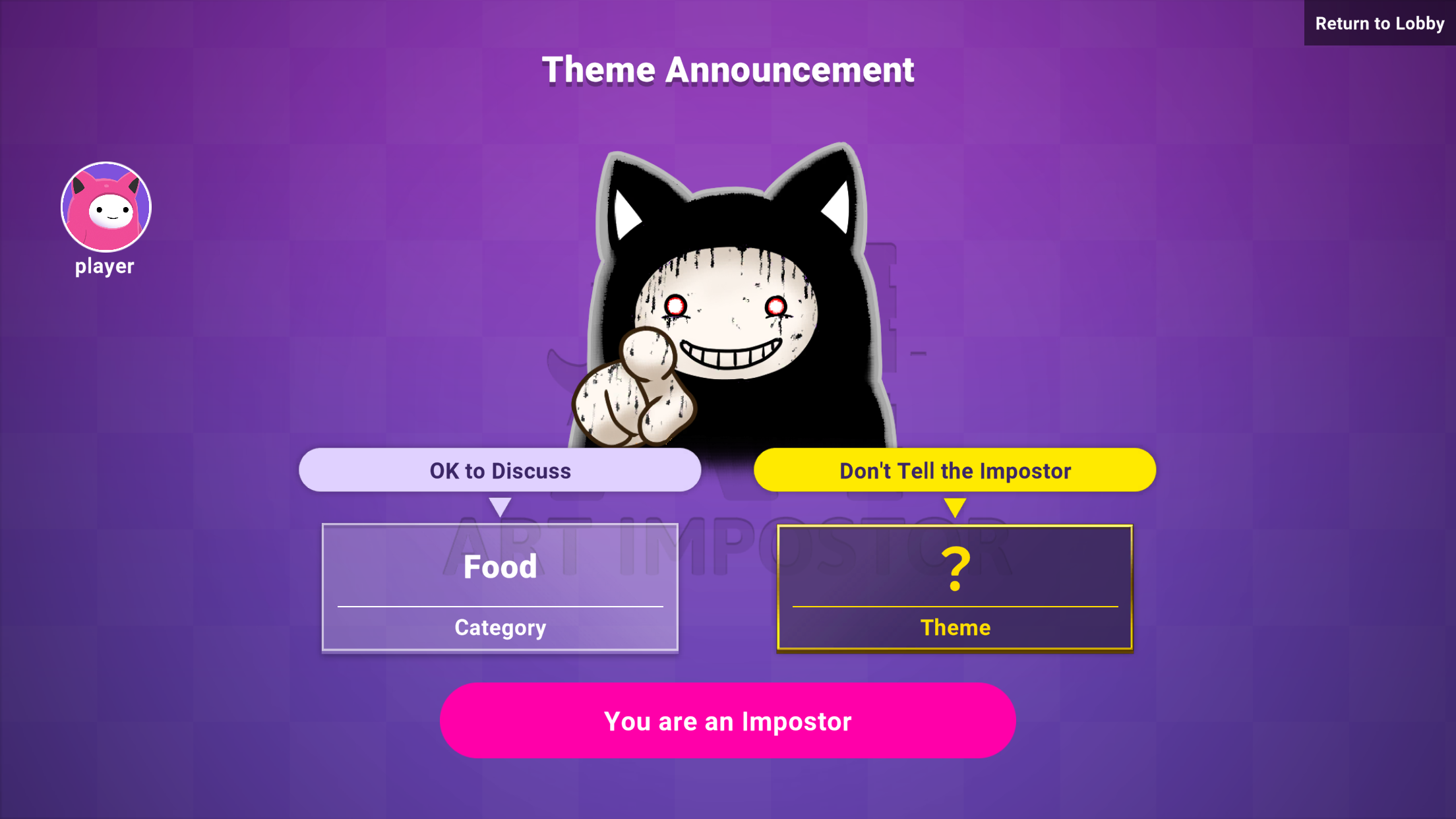 Captura de Pantalla del Juego AI: Art Impostor