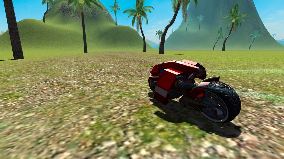 Flying Motorcycle Simulator 게임 스크린 샷