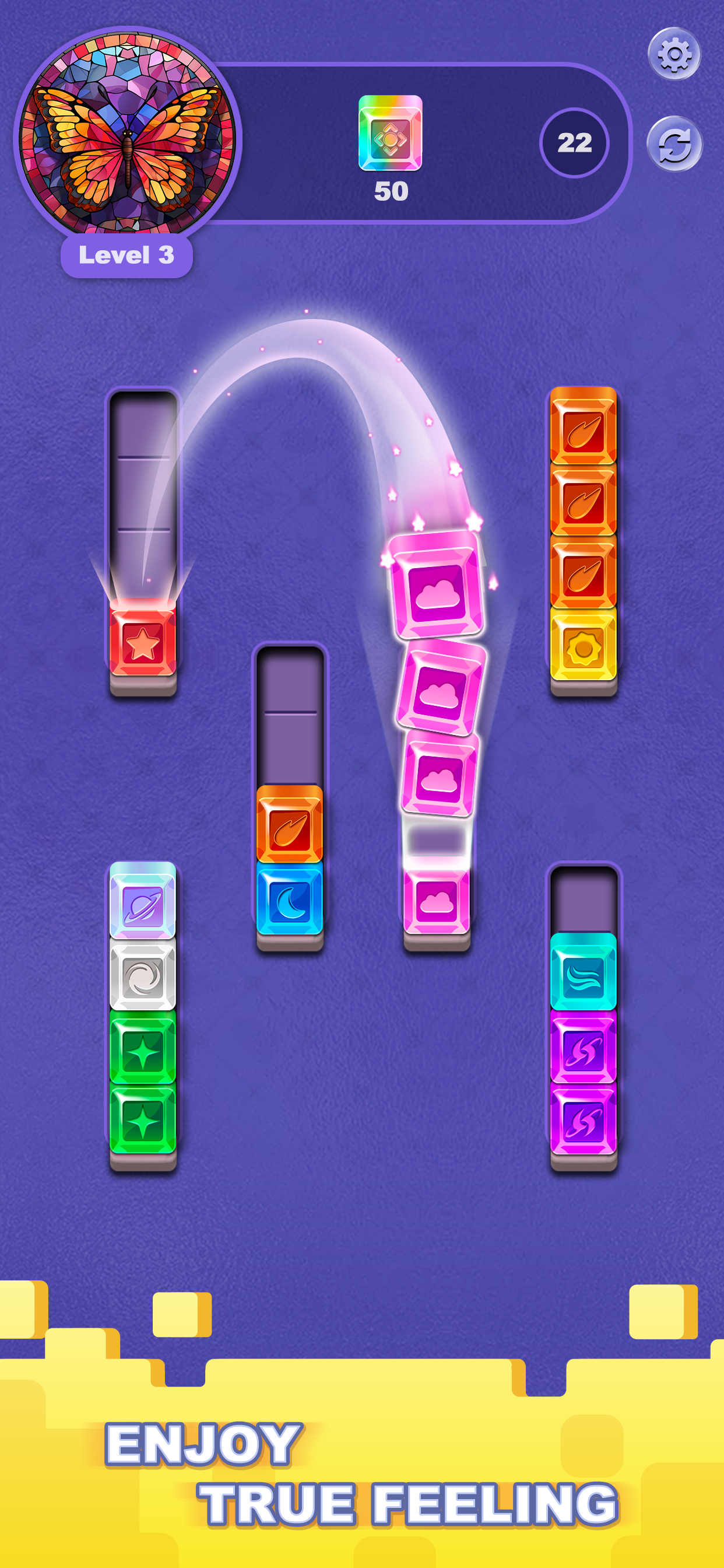 Magic Glass: Colorful Puzzle Game Screenshot