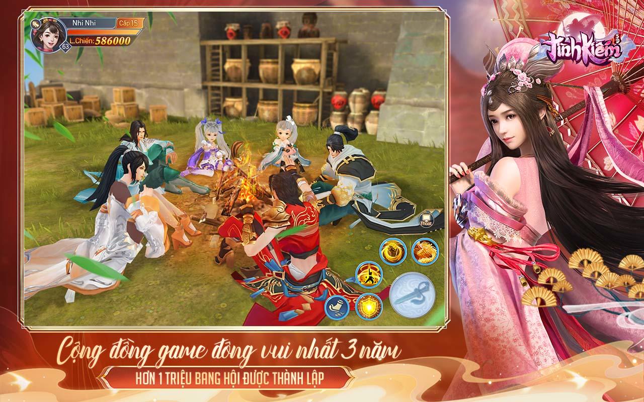 Tình Kiếm 3D-Tam Niên Vạn Phúc Game Screenshot