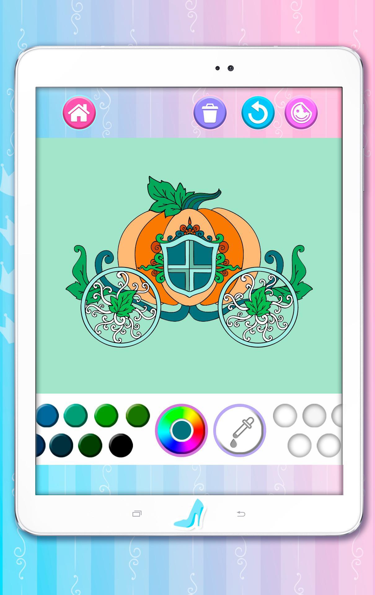Ảnh chụp màn hình Princess Coloring Pages