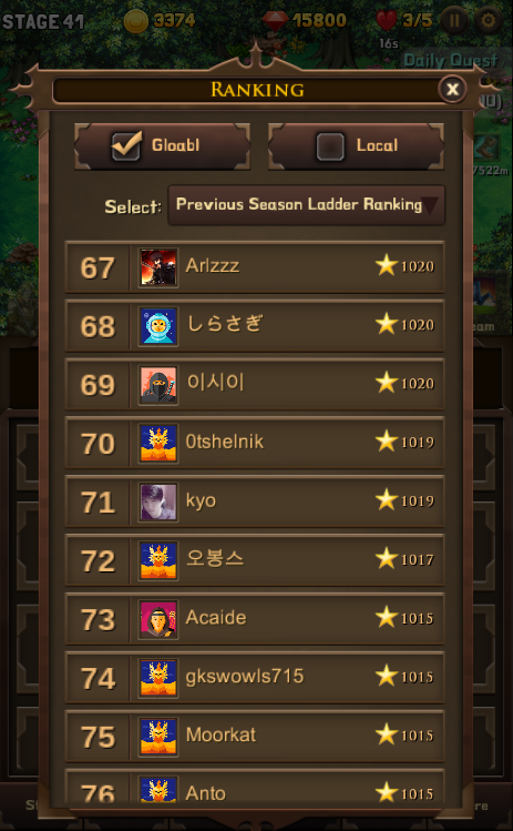 Pangaea Story ภาพหน้าจอเกม