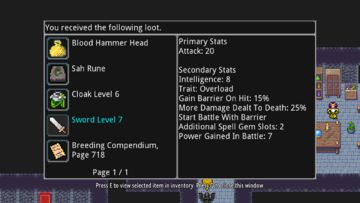 Siralim 2 (Monster Taming RPG) Game Screenshot