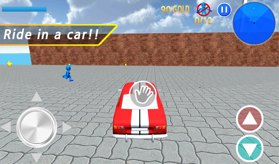 Captura de Tela do Jogo Finding Blue (ENG)