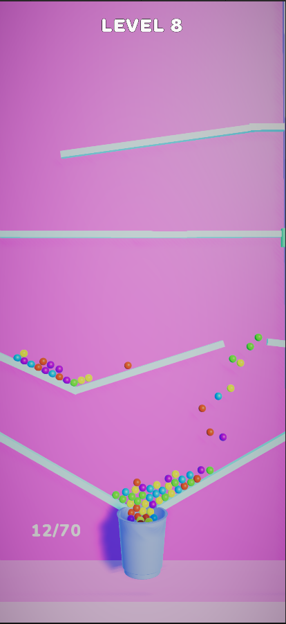 Mazzing Balls Game Screenshot