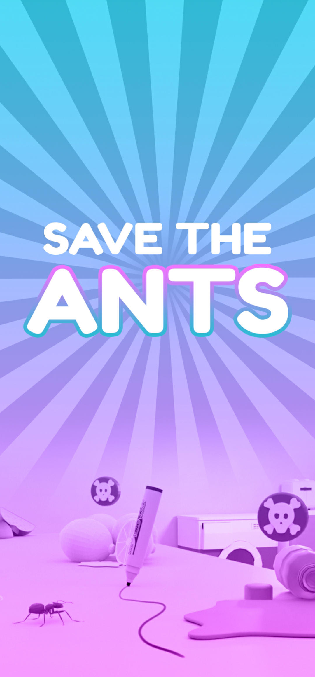 Save the Ants Game Screenshot