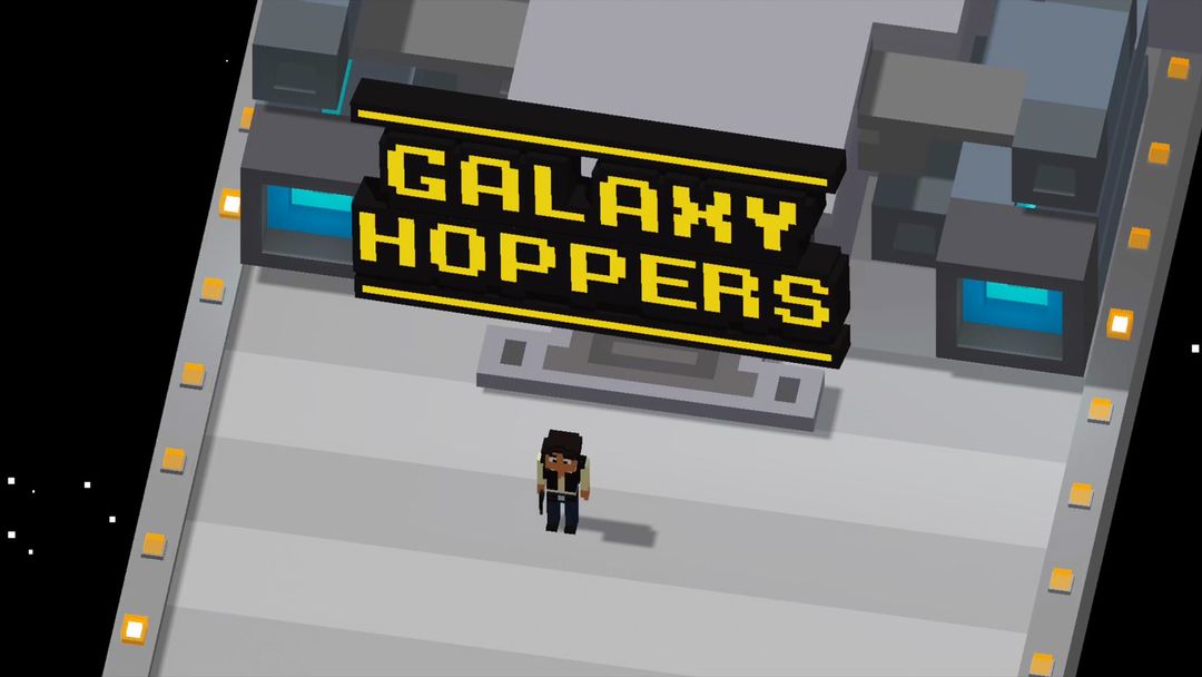 Galaxy Hoppers: Crossy Wars ภาพหน้าจอเกม