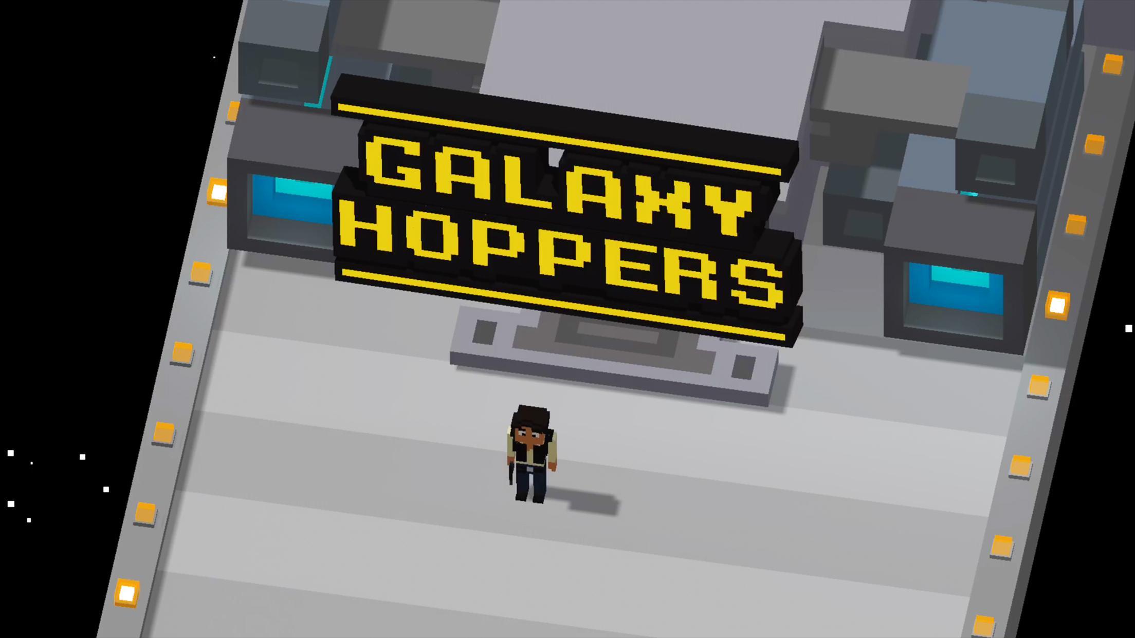 Galaxy Hoppers: Crossy Wars Game Screenshot