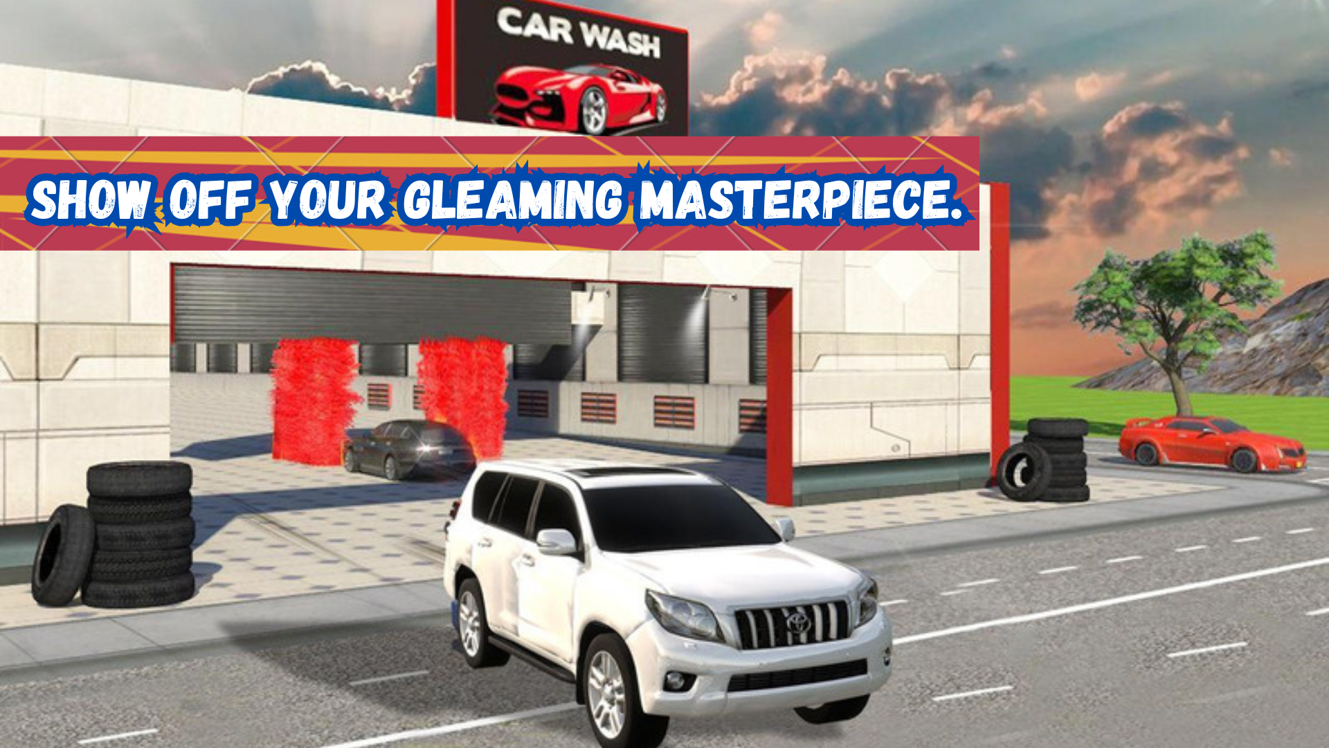 Car Wash Simulator 3D ภาพหน้าจอเกม
