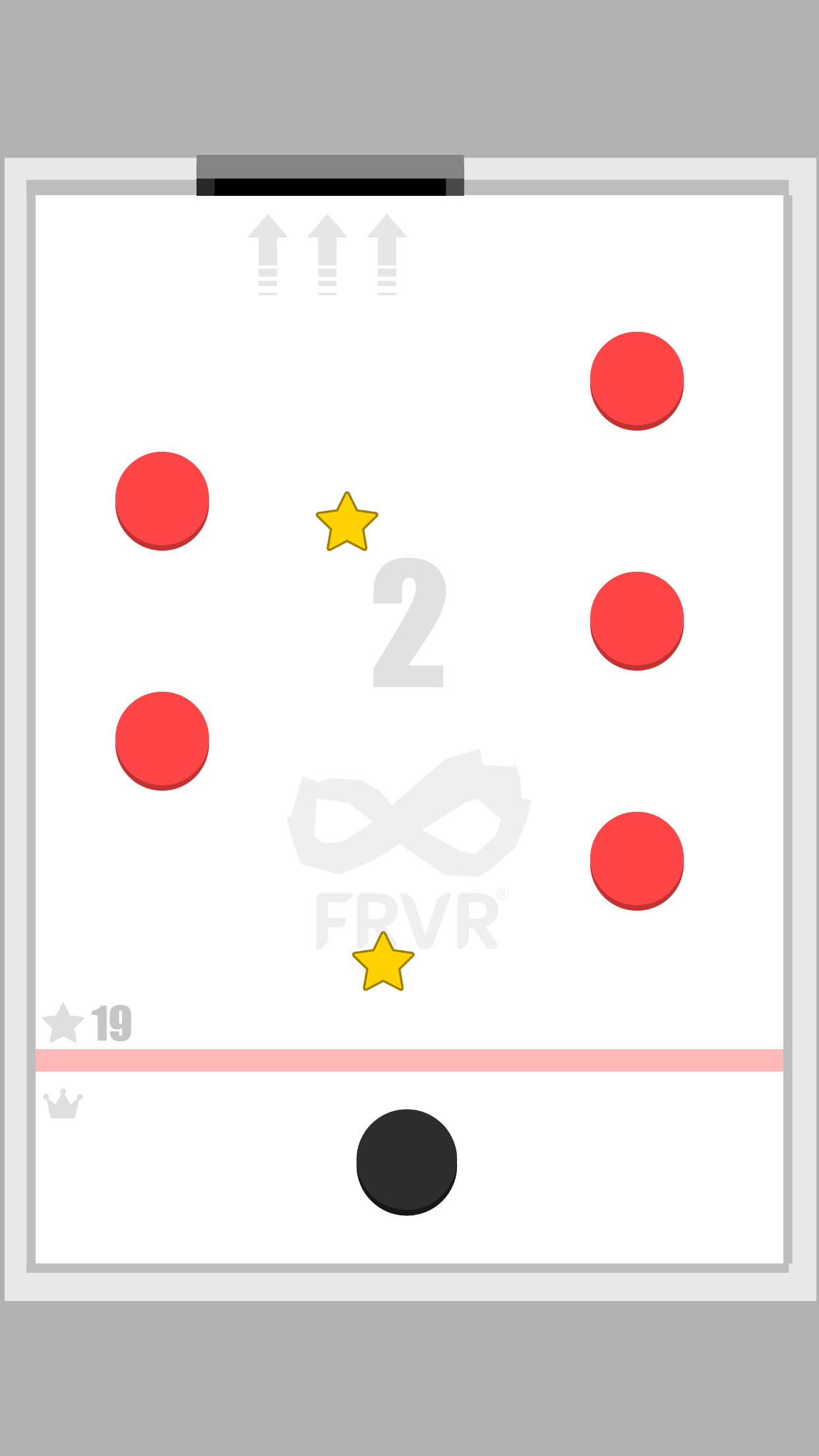 Air Hockey FRVR ゲームのスクリーンショット