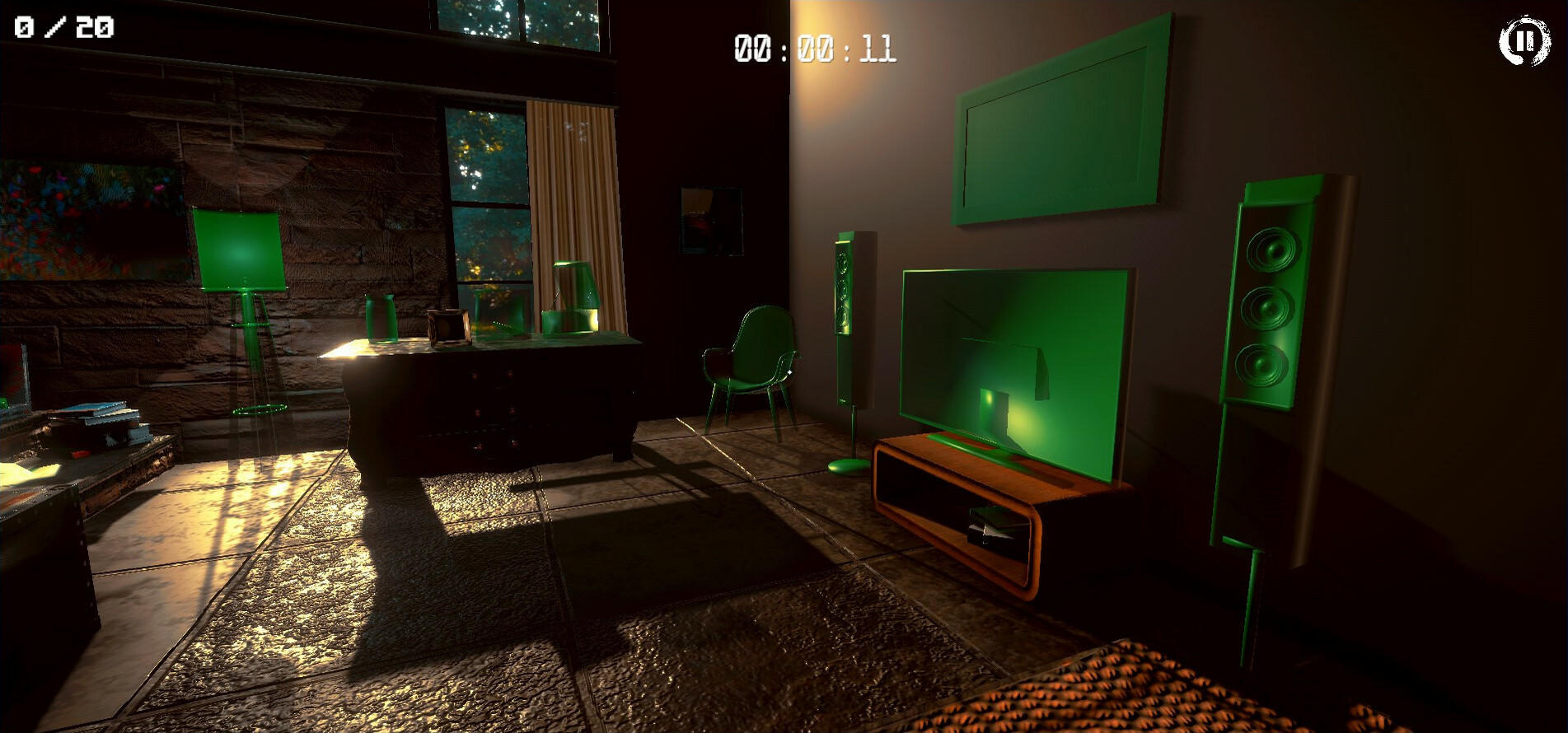 3D PUZZLE - Bedroom Game Screenshot